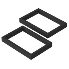 Изображение товара Кронштейн для столешницы 43х30х5 см черный Good Door (КР00008) (2 шт.)