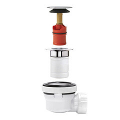 Сифон для раковины Wirquin Pro 1 1/4х32 мм с выпуском черный (30723978) - фото 2