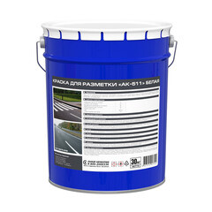 Краска для дорожной разметки АК-511 белая 30 кг - фото 2