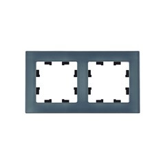 Изображение товара Рамка Systeme Electric AtlasDesign Nature двухместная грифель (ATN360702)