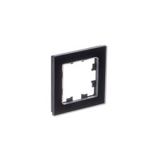 Рамка Systeme Electric AtlasDesign Nature одноместная черная (ATN361001)
