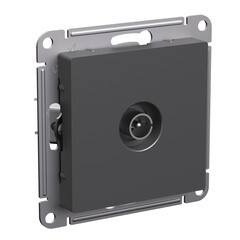 Розетка телевизионная Systeme Electric AtlasDesign встраиваемая базальт (ATN001493) - фото 2