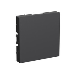 Заглушка Systeme Electric AtlasDesign встраиваемая базальт (ATN001409) - фото 1