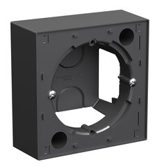 Коробка монтажная Systeme Electric AtlasDesign накладная базальт (ATN001400) - фото 2