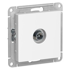 Розетка телевизионная Systeme Electric AtlasDesign встраиваемая лотос (ATN001391)