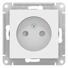 Розетка Systeme Electric AtlasDesign встраиваемая лотос со шторками (ATN001349) - фото 2