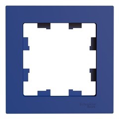 Изображение товара Рамка Systeme Electric AtlasDesign одноместная аквамарин (ATN001101)