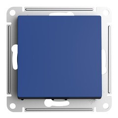 Изображение товара Переключатель Systeme Electric AtlasDesign одноклавишный встраиваемый аквамарин (ATN001161)