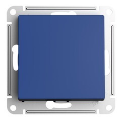 Изображение товара Переключатель Systeme Electric AtlasDesign одноклавишный встраиваемый аквамарин (ATN001171)