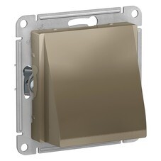 Вывод кабеля Systeme Electric AtlasDesign встраиваемый шампань (ATN000599)