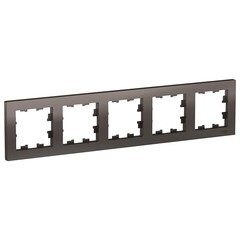 Изображение товара Рамка Systeme Electric AtlasDesign пятиместная мокко (ATN000605)