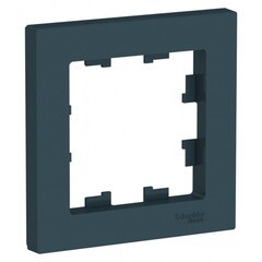 Изображение товара Рамка Systeme Electric AtlasDesign одноместная изумруд (ATN000801)