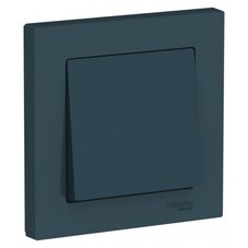 Выключатель Systeme Electric AtlasDesign одноклавишный встраиваемый изумруд (ATN000812)