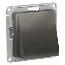 Вывод кабеля Systeme Electric AtlasDesign встраиваемый сталь (ATN000999)