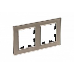 Изображение товара Рамка Systeme Electric AtlasDesign Nature двухместная шампань (ATN320502)