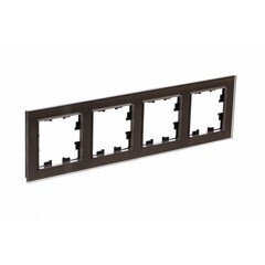 Изображение товара Рамка Systeme Electric AtlasDesign Nature четырехместная мокко (ATN320604)