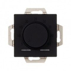 Изображение товара Терморегулятор для теплого пола Systeme Electric AtlasDesign встраиваемый карбон (ATN001035)