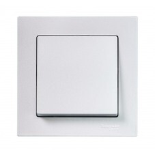 Выключатель Systeme Electric AtlasDesign одноклавишный встраиваемый жемчуг (ATN000412)