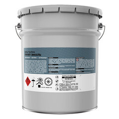 Грунт-эмаль по ржавчине 3в1 Brite Techno черная RAL 9005 гладкая матовая 20 кг - фото 3