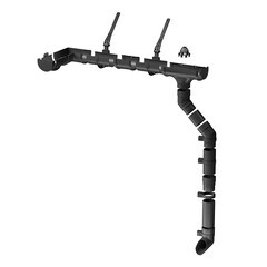 Колено стока Docke Premium пластиковое d85 мм графитовый серый RAL 7024 - фото 3