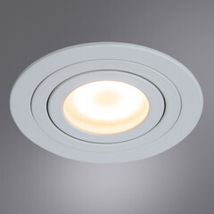 Светильник встраиваемый GU10 белый 50 Вт IP20 Arte Lamp Tarf (A2167PL-1WH) - фото 4