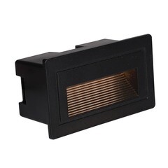 Подсветка для лестниц встраиваемая светодиодная черная 3 Вт 4200К IP65 Arte Lamp Piazza (A7223IN-1BK) - фото 4