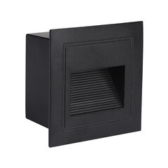 Подсветка для лестниц встраиваемая светодиодная черная 5 Вт 4200К IP65 Arte Lamp Piazza (A7325IN-1BK) - фото 5