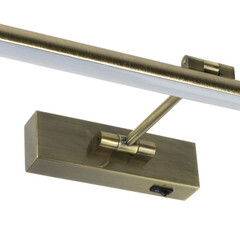 Подсветка для картин и зеркал светодиодная бронза 16 Вт 4000К IP20 Arte Lamp Harrison (A1716AP-1AB) - фото 2