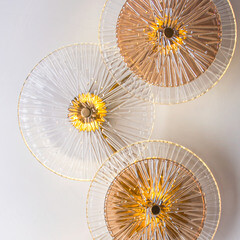 Бра Arte Lamp Ajour светодиодное 12 Вт 220 В медь 4000К IP20 (A1258AP-4PB) - фото 4