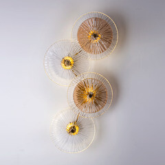 Бра Arte Lamp Ajour светодиодное 12 Вт 220 В медь 4000К IP20 (A1258AP-4PB) - фото 3