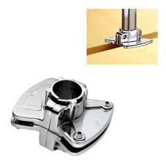 Держатель для панели двухсторонний к системе Joker d25 мм хром - фото 2