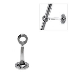 Крепление трубы настенное проходное к системе Joker d25 мм нерегулируемое хром - фото 3