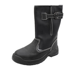 Сапоги рабочие из искусственной кожи утепленные размер 42 черные Мистраль Аскет (141446) - фото 1