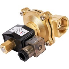 Клапан электромагнитный соленоидный Росма СК-21-25 Ду25 220 В KVs 10,28 латунь (00000012958) - фото 2