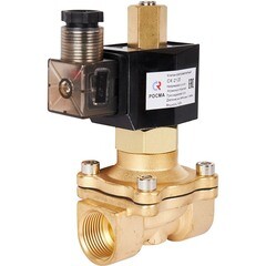 Клапан электромагнитный соленоидный Росма СК-21-20 Ду20 220 В KVs 6,51 латунь (00000012957) - фото 6