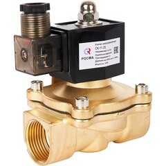 Клапан электромагнитный соленоидный Росма СК-11-25 Ду25 220 В KVs 10,28 латунь (00000011327) - фото 4