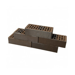 Изображение товара Кирпич облицовочный пустотелый терра нуар Баварская Кладка Нуар М150/200 250х120х65 мм 1NF BRAER