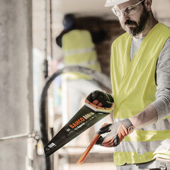 Ножовка по дереву Bahco 550 мм 9-10 зуб/дюйм средний зуб - фото 5