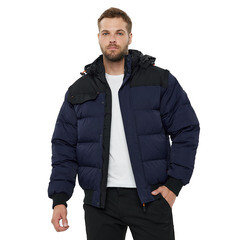 Куртка мужская утепленная Delta Plus Randers 54 рост 180-188 см темно-синяя/черная - фото 10