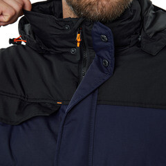 Куртка мужская утепленная Delta Plus Randers 54 рост 180-188 см темно-синяя/черная - фото 6