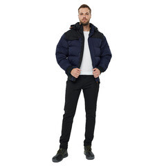 Куртка мужская утепленная Delta Plus Randers 54 рост 180-188 см темно-синяя/черная - фото 2