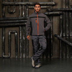 Куртка рабочая Delta Plus Lulea 2 56-58 рост 180-188 см серая/оранжевая - фото 25