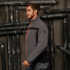 Куртка рабочая Delta Plus Lulea 2 56-58 рост 180-188 см серая/оранжевая - фото 22