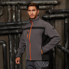 Куртка рабочая Delta Plus Lulea 2 56-58 рост 180-188 см серая/оранжевая - фото 20