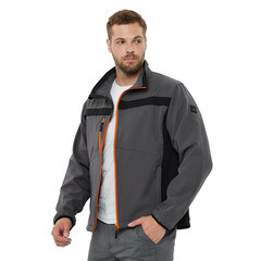 Изображение товара Куртка рабочая Delta Plus Lulea 2 52-54 рост 172-180 см серая/оранжевая