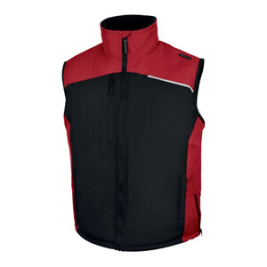 Жилет рабочий утепленный Delta Plus Fidji 3 54 рост 180-188 см красный/черный