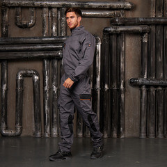 Комбинезон мужской рабочий Delta Plus Mach 2 58-60 рост 188-196 см серый/оранжевый - фото 19