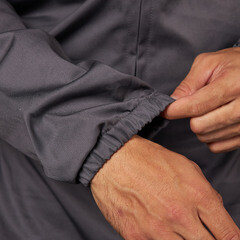 Комбинезон мужской рабочий Delta Plus Mach 2 58-60 рост 188-196 см серый/оранжевый - фото 11