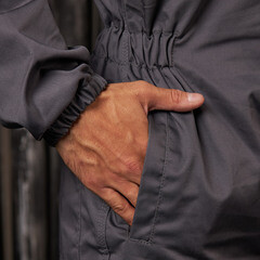 Комбинезон мужской рабочий Delta Plus Mach 2 58-60 рост 188-196 см серый/оранжевый - фото 10