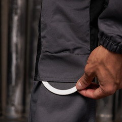 Комбинезон мужской рабочий Delta Plus Mach 2 58-60 рост 188-196 см серый/оранжевый - фото 3